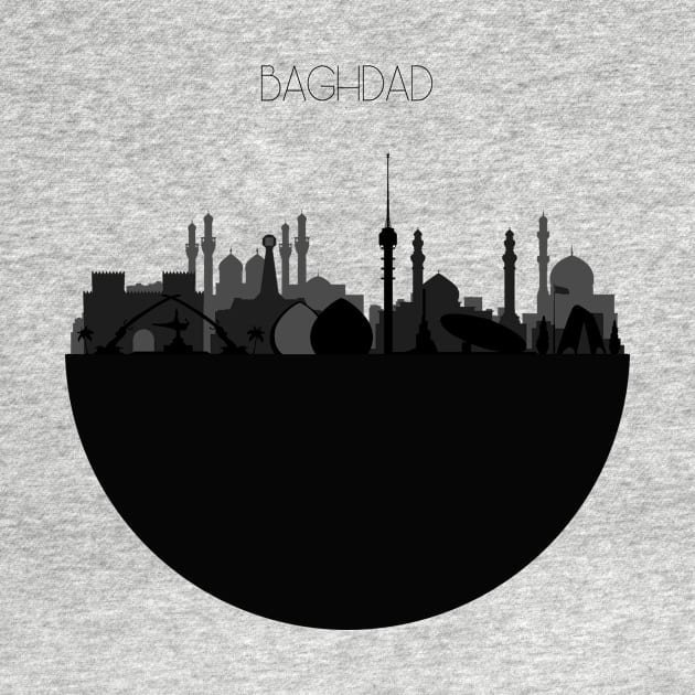 Baghdad Skyline by inspirowl